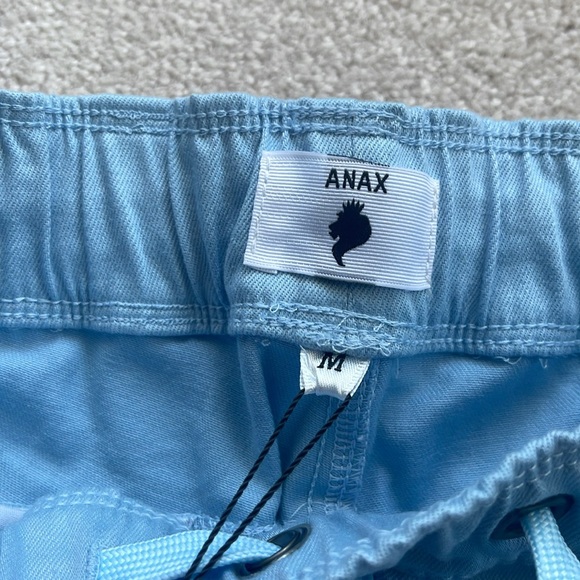 ANAX Casual Shorts Blue Mens Size Medium NWT - Picture 5 of 6